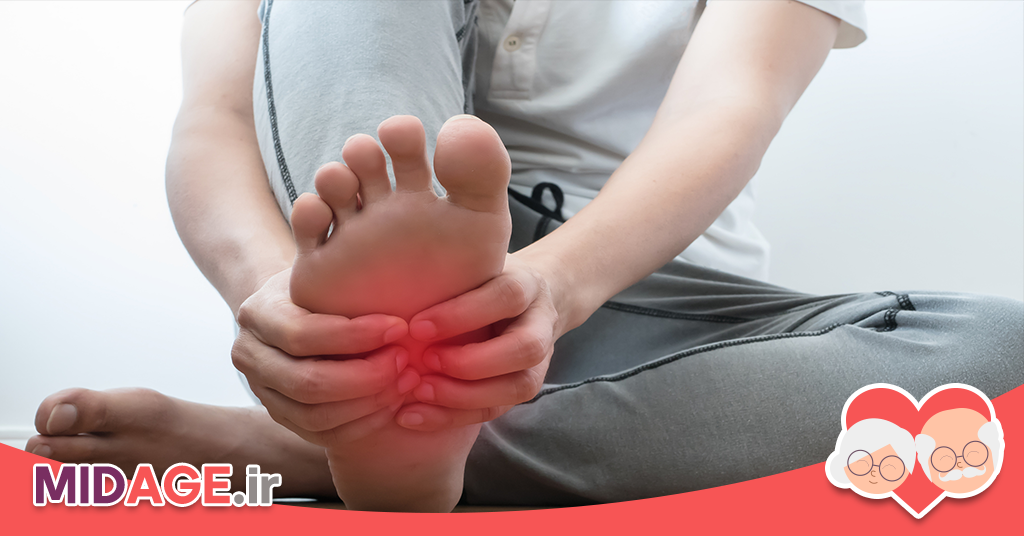 دلایل داغی کف پا چیست؟