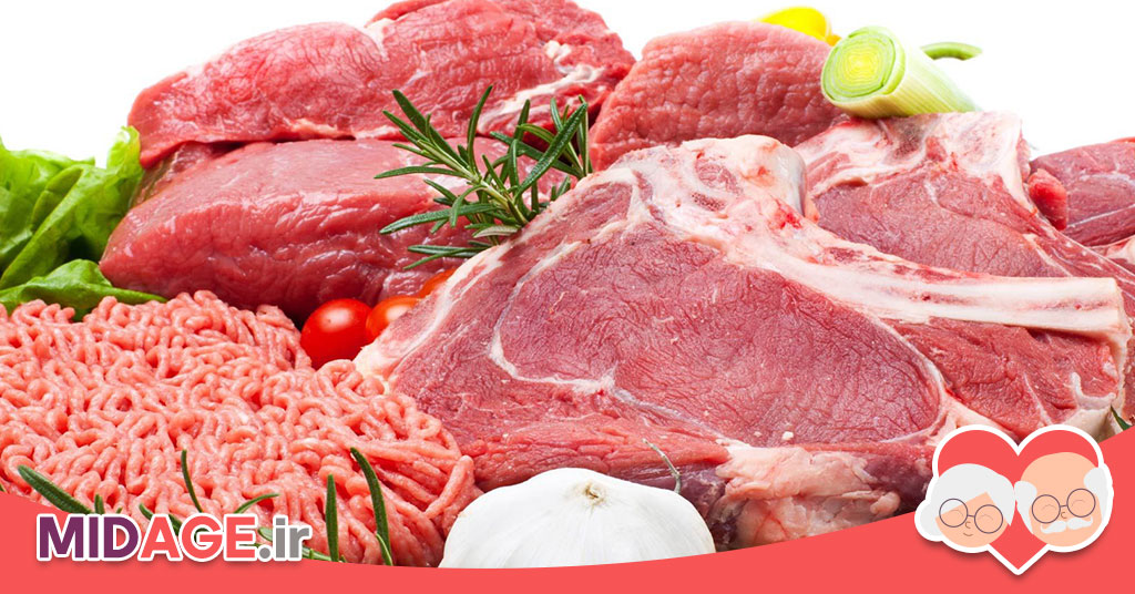 میزان مصرف گوشت در میانسالی چقدر باید باشد؟