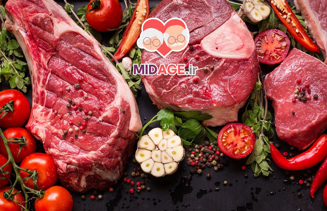 میزان مصرف گوشت در میانسالی چقدر باید باشد؟