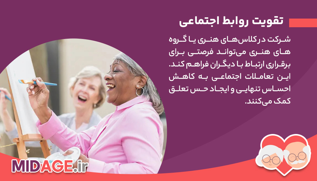 آیا هنر به بهبود سلامت روان در سالمندی کمک می کند؟