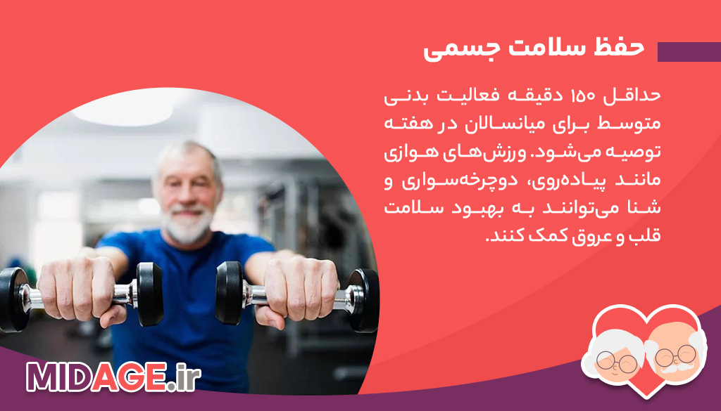 نکات مهم برای میانسالان، نکات کلیدی و کاربردی