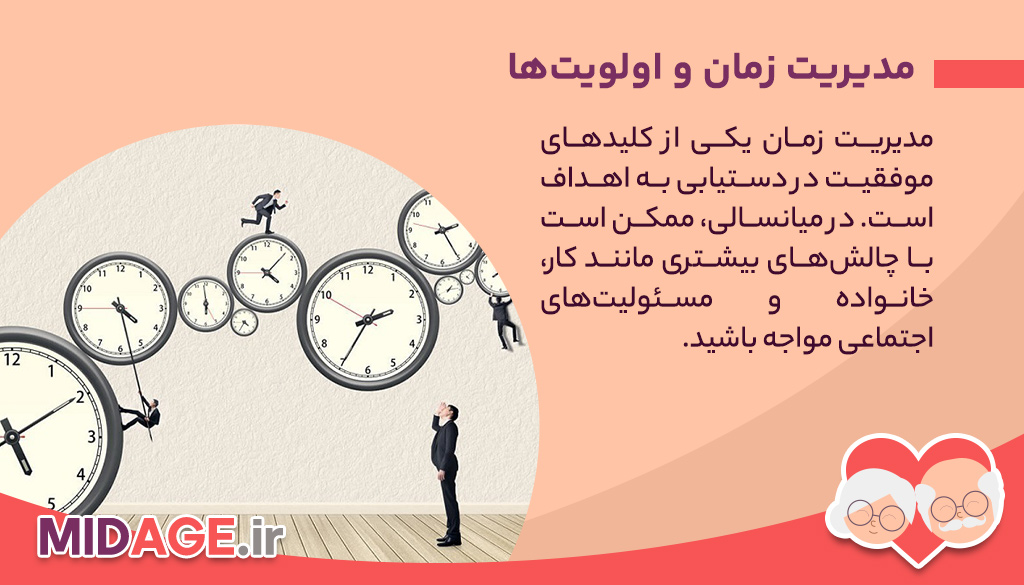 آیا در میانسالی می توانم به اهداف خود برسم؟