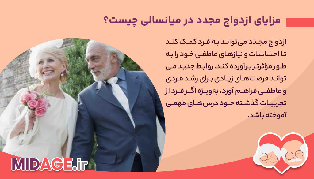 همه چیز در مورد ازدواج مجدد در میانسالی