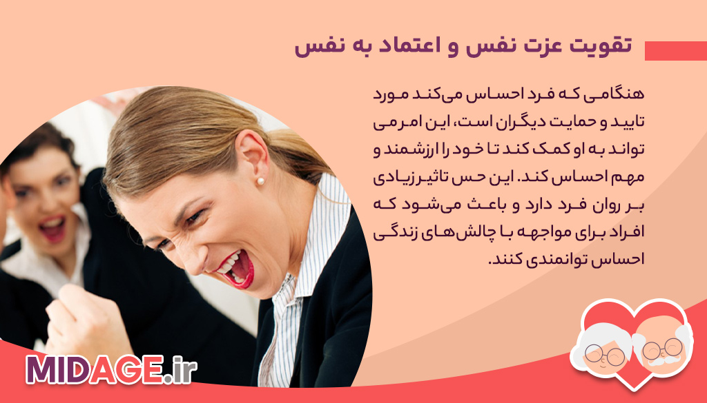 فواید ارتباطات اجتماعی در میانسالی