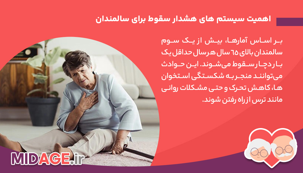 سیستم های هشدار سقوط برای سالمندان: امنیت و آرامش در خانه و جامعه سیستم های هشدار سقوط برای سالمندان: امنیت و آرامش در خانه و جامعه