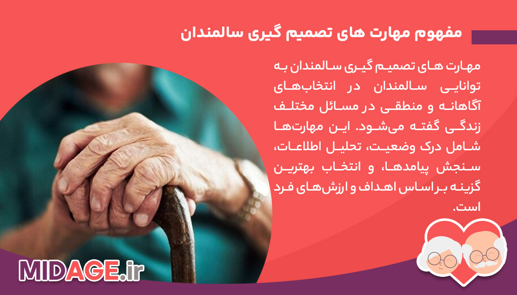 مهارت های تصمیم گیری سالمندان مهارت های تصمیم گیری سالمندان