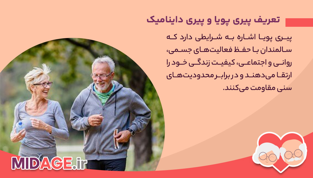 پیری پویا: رویکردی نوین به دوران سالمندی پیری پویا: رویکردی نوین به دوران سالمندی