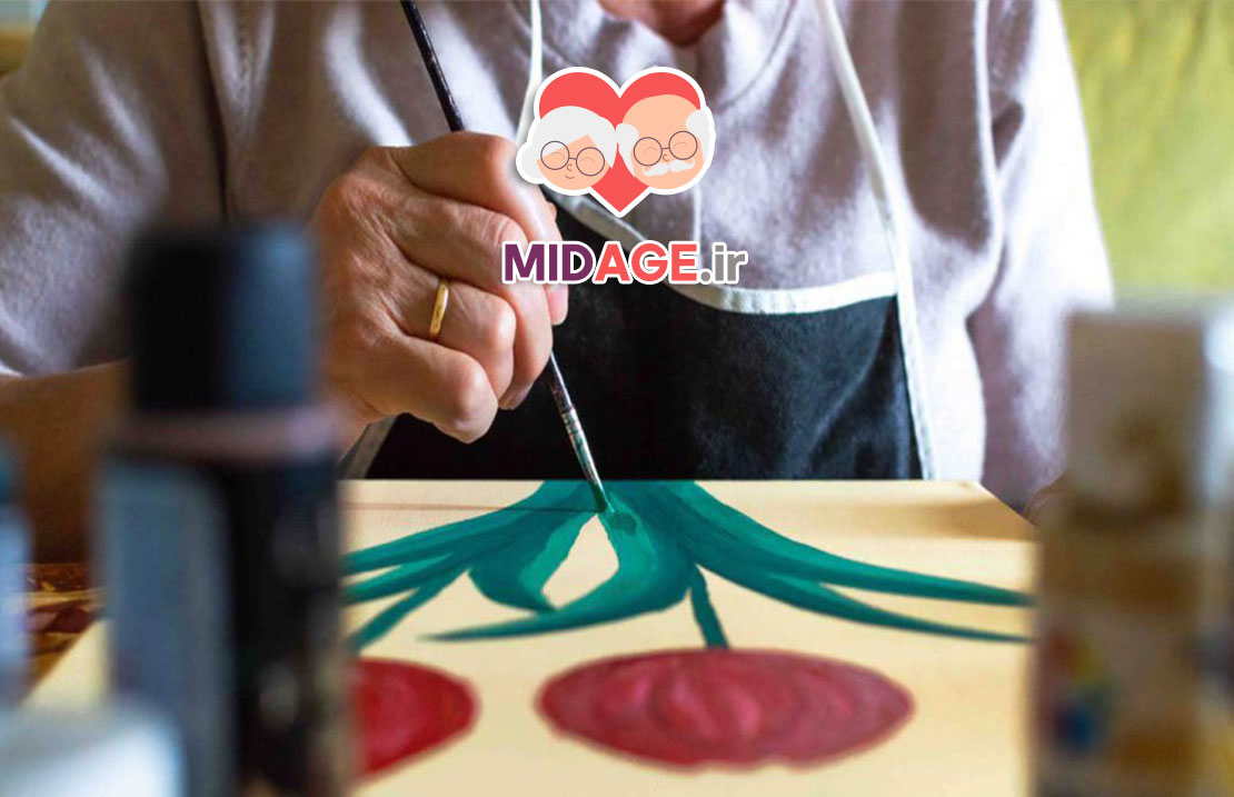 هنر درمانی در سالمندان+ 4 فایده مهم
