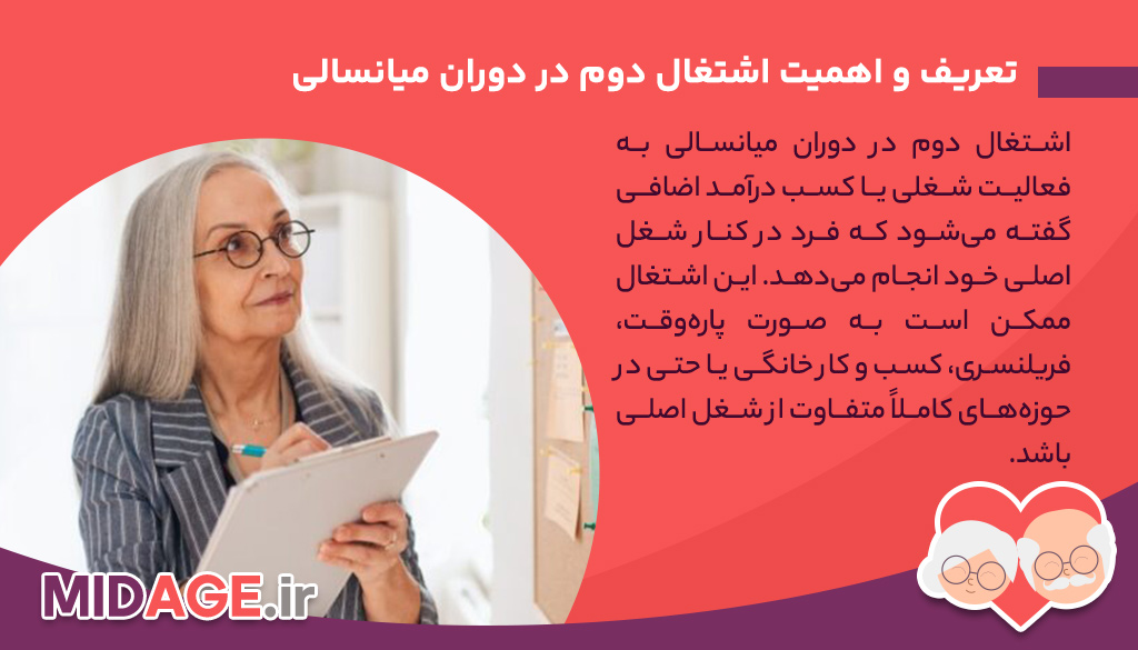 اشتغال دوم در دوران میانسالی+ چگونه آن را مدیریت کنیم؟ اشتغال دوم در دوران میانسالی+ چگونه آن را مدیریت کنیم؟