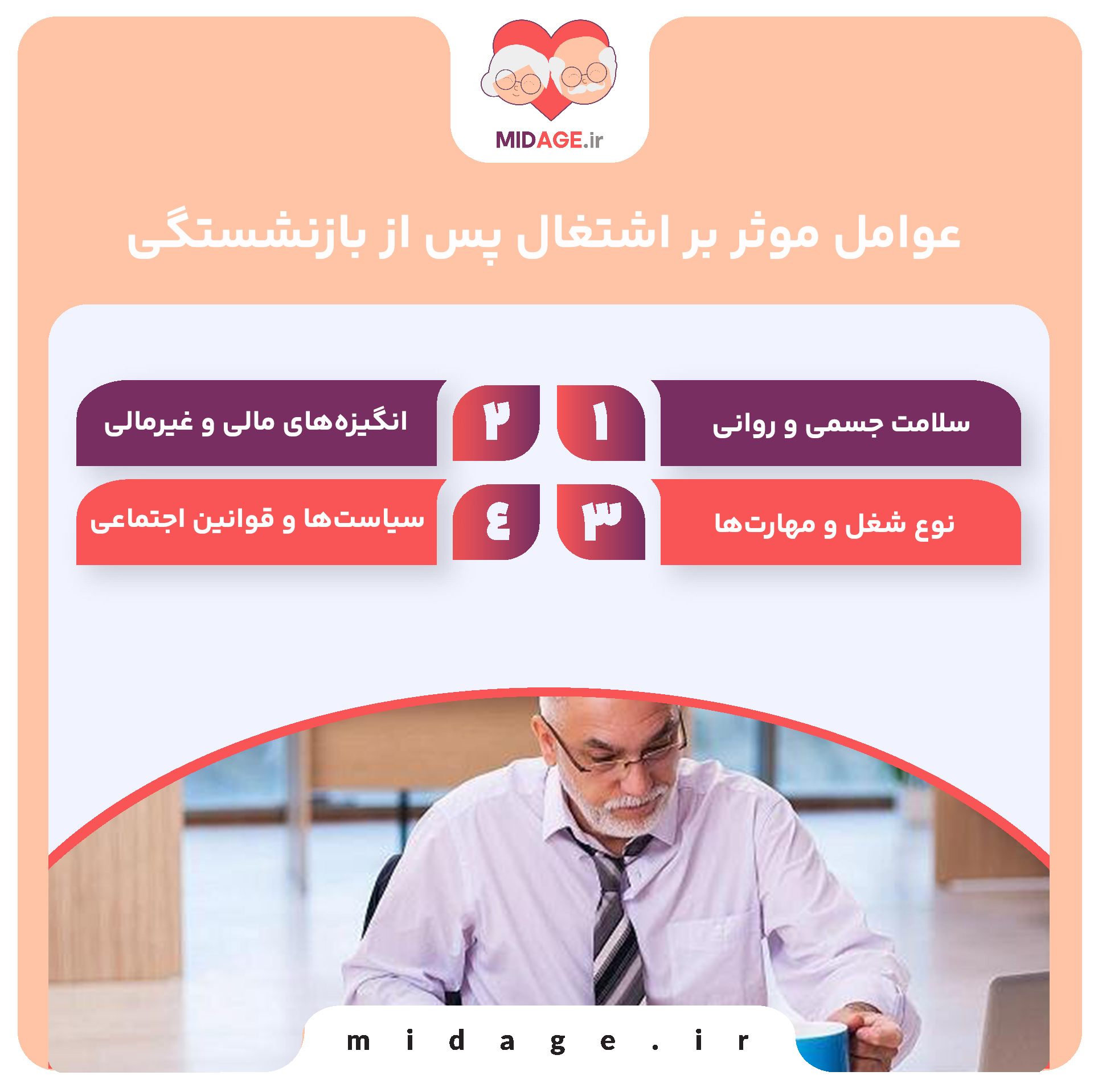 بررسی اهمیت اشتغال پس از بازنشستگی بررسی اهمیت اشتغال پس از بازنشستگی