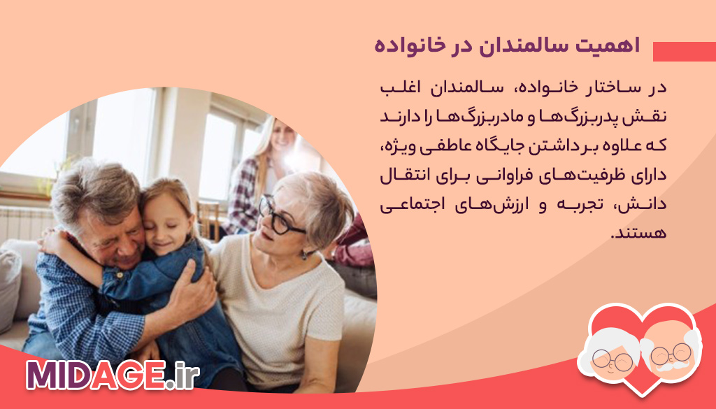 نقش سالمندان در خانواده+بررسی 7 نقش