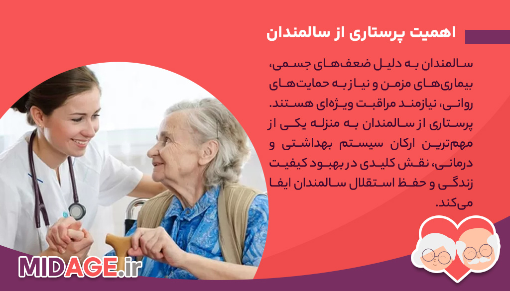 پرستاری از سالمندان: مراقبتی تخصصی برای ارتقاء کیفیت زندگی پرستاری از سالمندان: مراقبتی تخصصی برای ارتقاء کیفیت زندگی