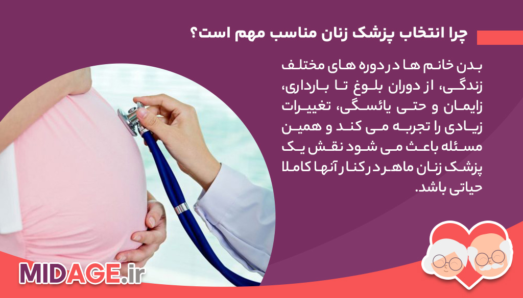 چرا انتخاب پزشک زنان مناسب مهم است؟