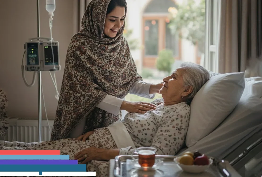 چگونه پرستار سالمند می تواند به خانواده ها آرامش خاطر دهد؟