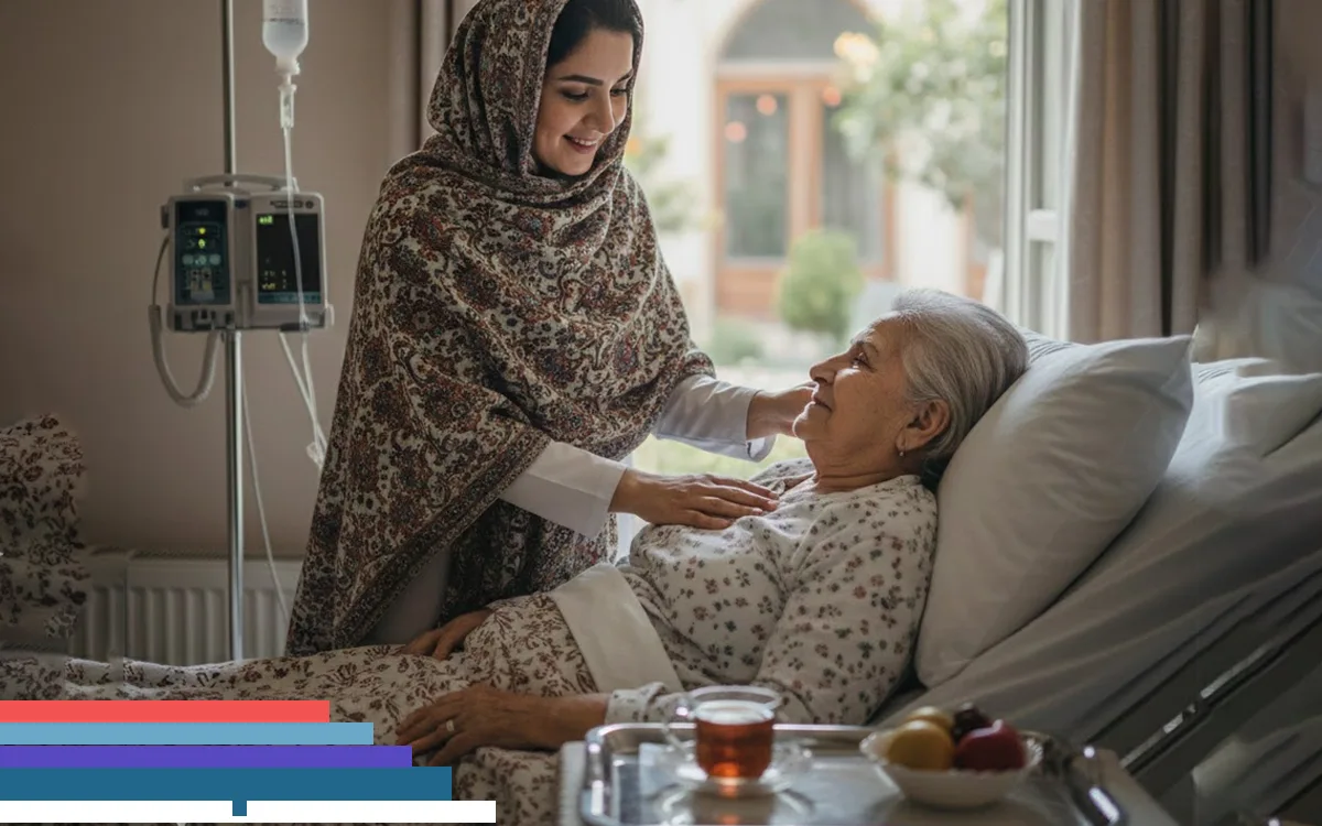 چگونه پرستار سالمند می تواند به خانواده ها آرامش خاطر دهد؟