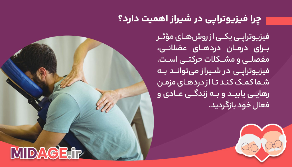 بهترین فیزیوتراپی در شیراز: خدمات درمانی برتر برای بهبود وضعیت شما چرا فیزیوتراپی در شیراز اهمیت دارد؟