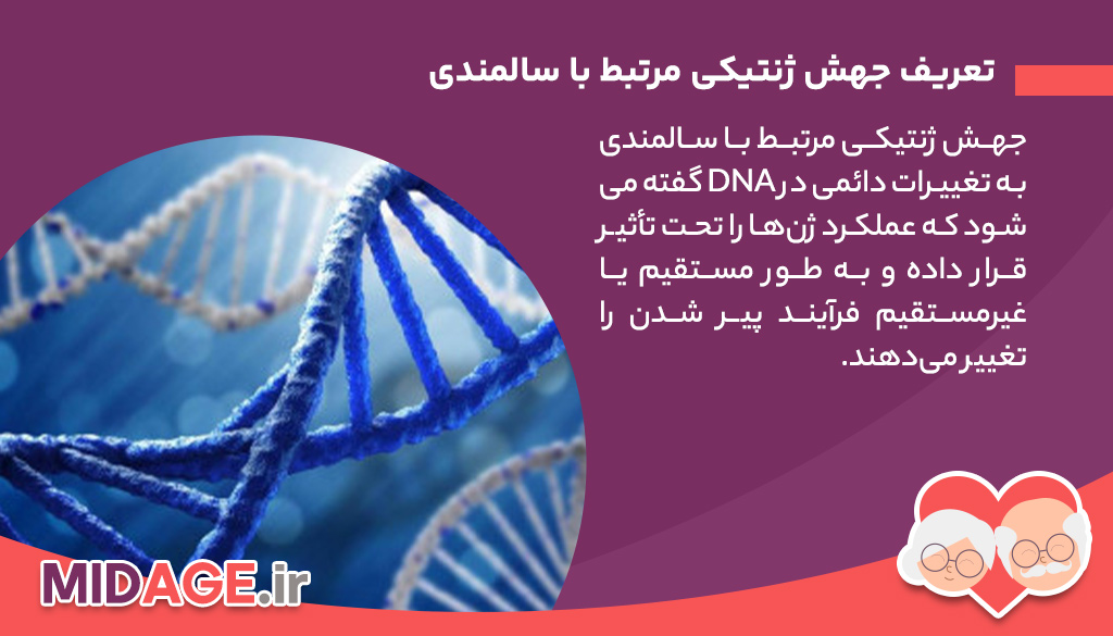 تعریف جهش ژنتیکی مرتبط با سالمندی