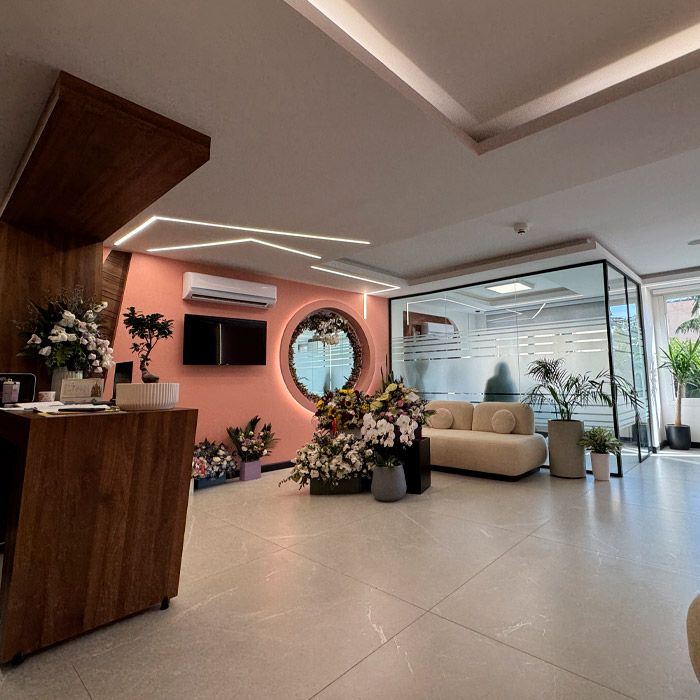 فضای کلینیک زیبایی آدری