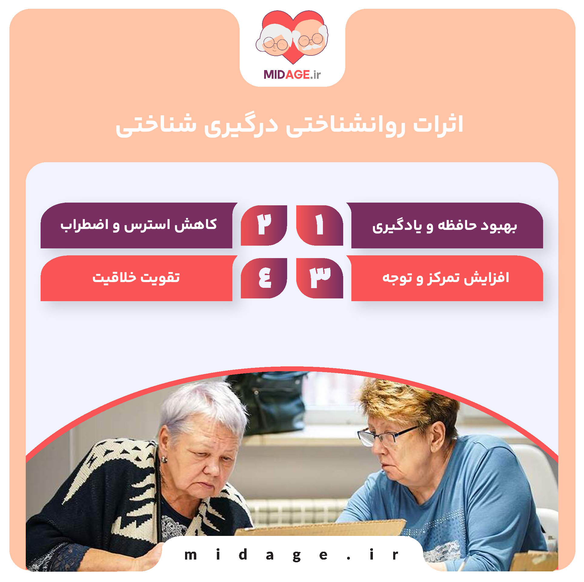 درگیری شناختی در شادابی ذهنی: مکانیسمها، اثرات و راهکارها اثرات روانشناختی درگیری شناختی