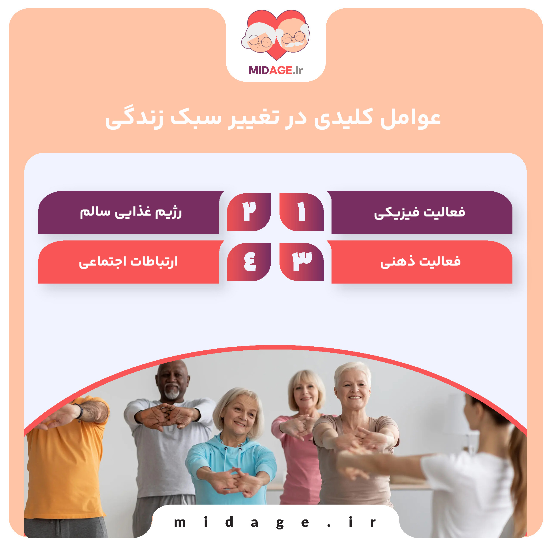 عوامل کلیدی در تغییر سبک زندگی