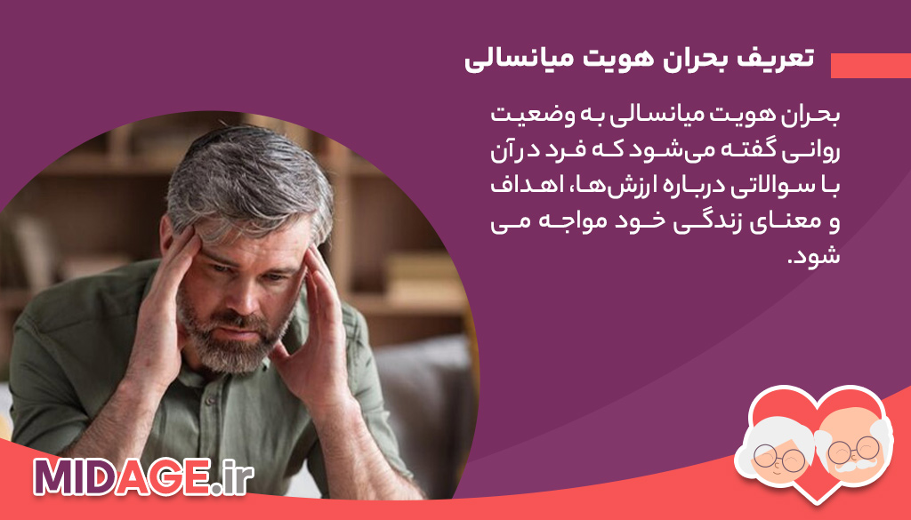 نقش بحران هویت میانسالی در خودپنداره تعریف بحران هویت میانسالی