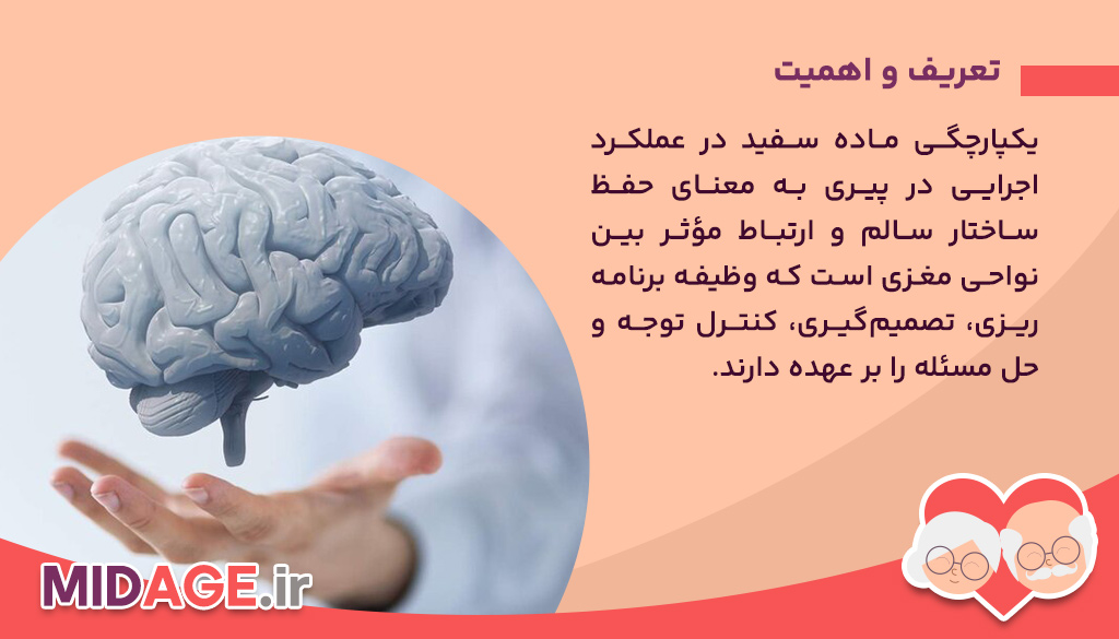 یکپارچگی ماده سفید در عملکرد اجرایی در پیری تعریف و اهمیت